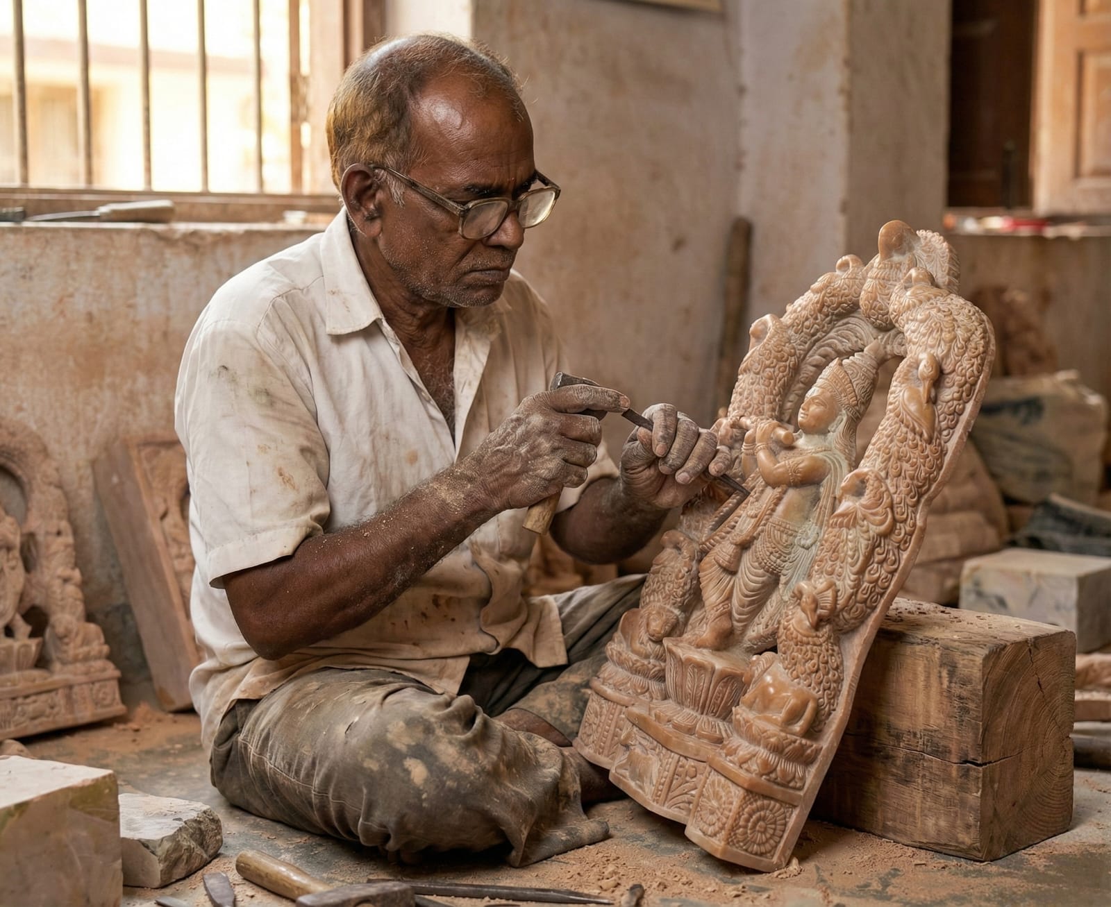 Artisans at work