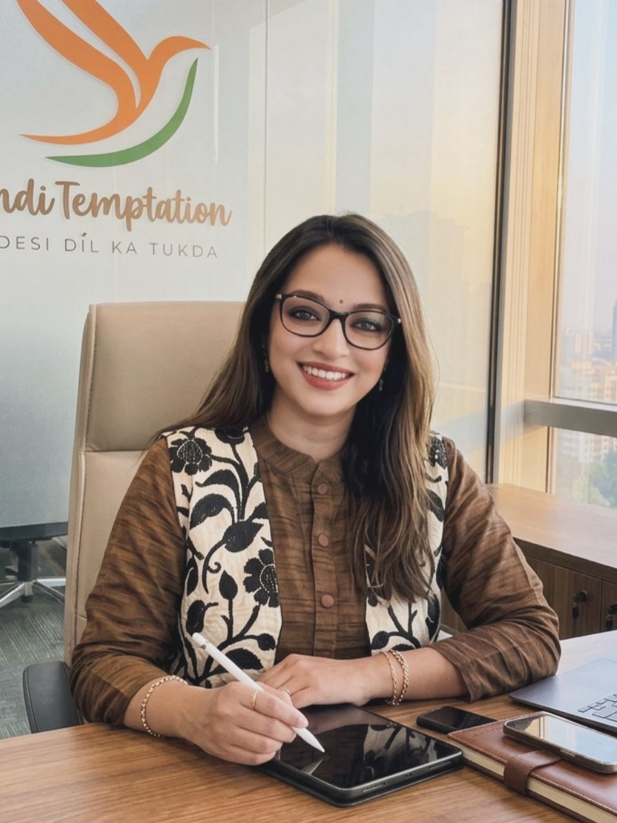 Parna Banerjee Bhaduri, Founder and CEO of Indi Temptation