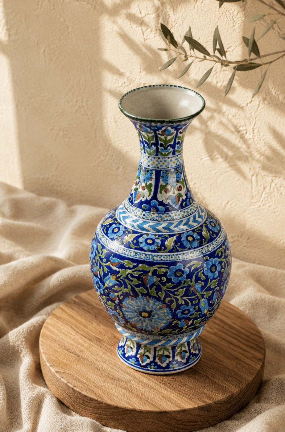 Blue Pottery