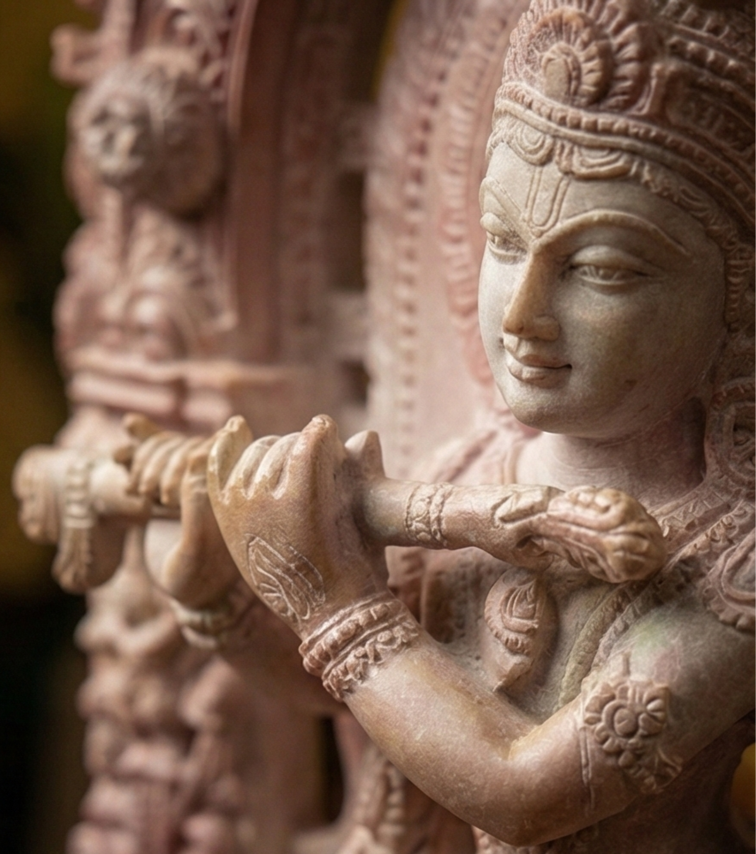 Divyam Venugopal: An Exquisite, Hand-Carved Odisha Soapstone Masterpiece