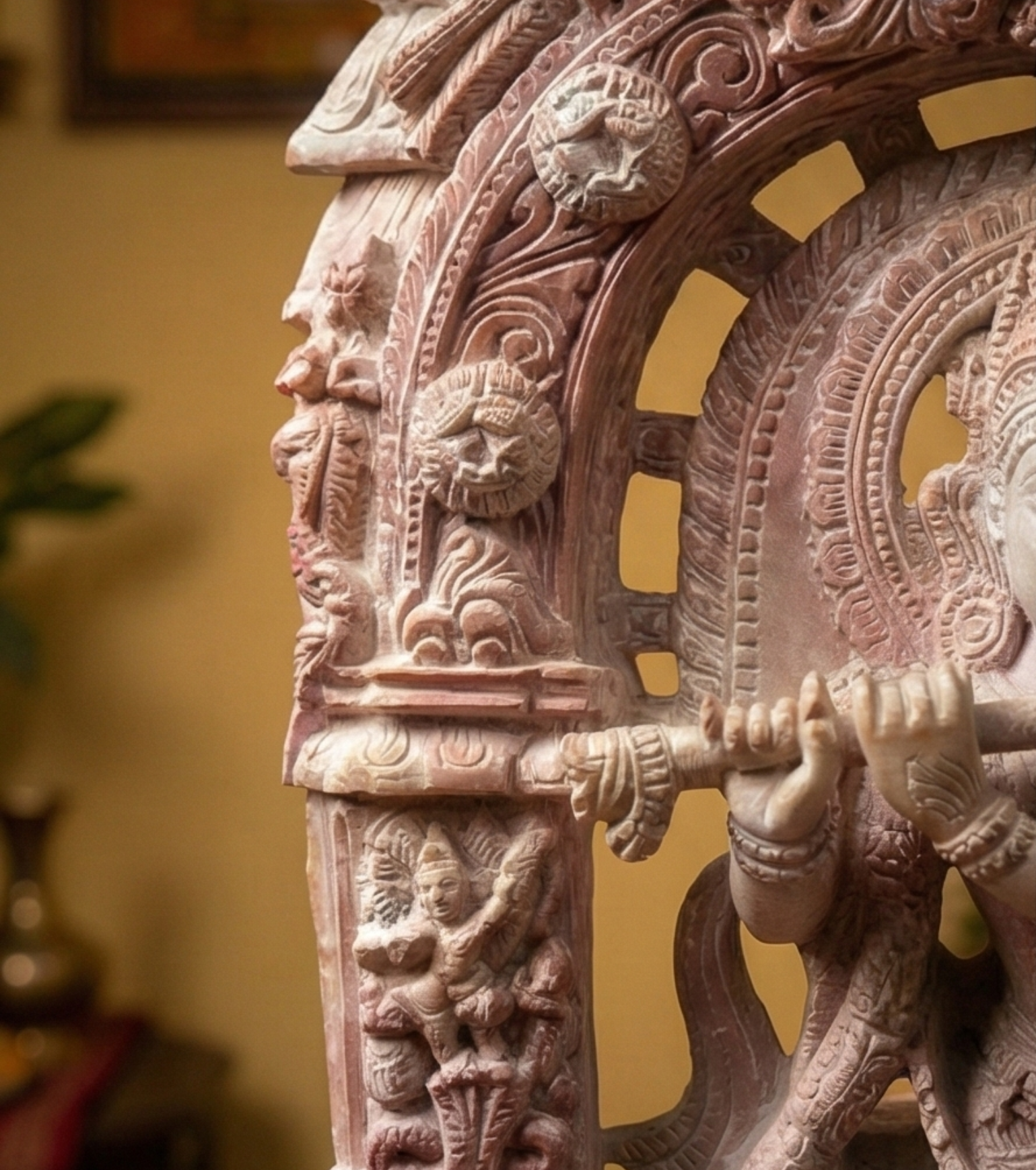 Divyam Venugopal: An Exquisite, Hand-Carved Odisha Soapstone Masterpiece