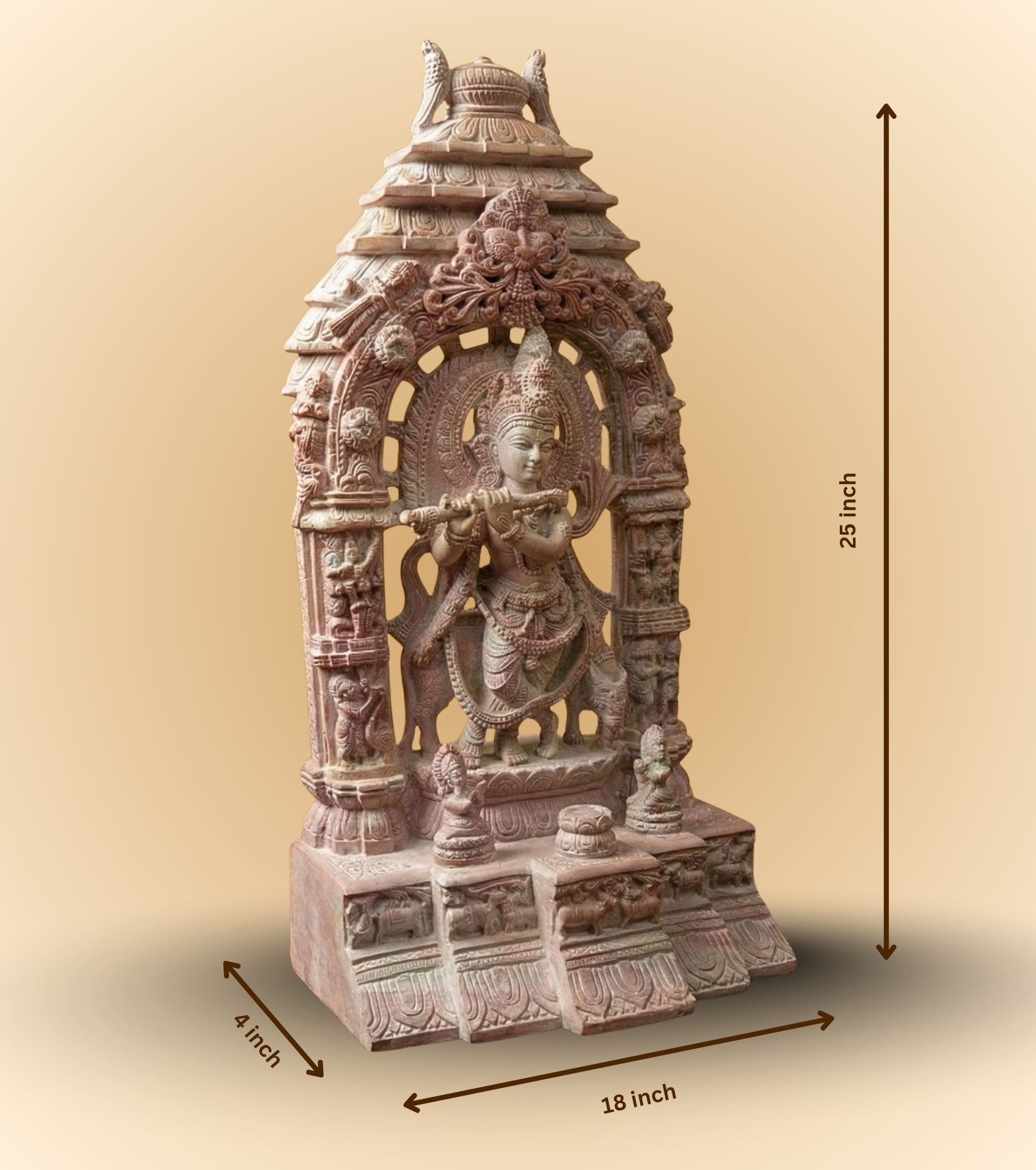 Divyam Venugopal: An Exquisite, Hand-Carved Odisha Soapstone Masterpiece