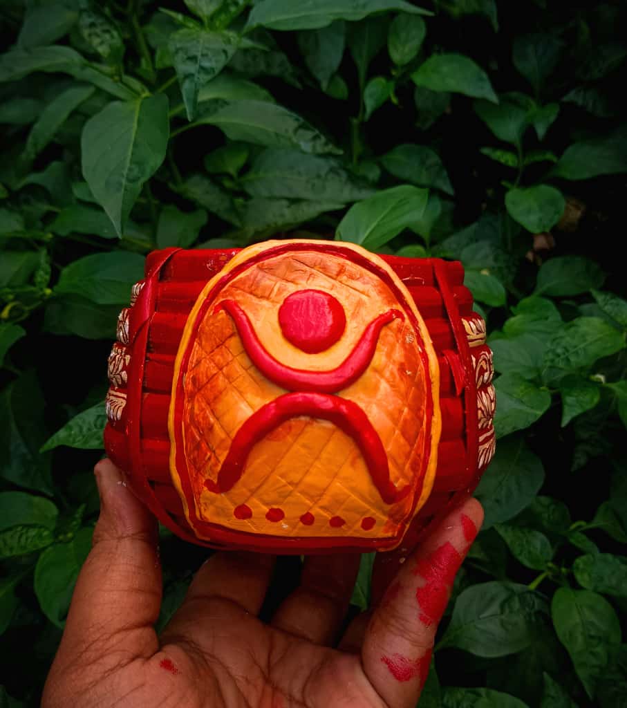 Premium Authentic Artistic Wooden Kunke (3 inches)