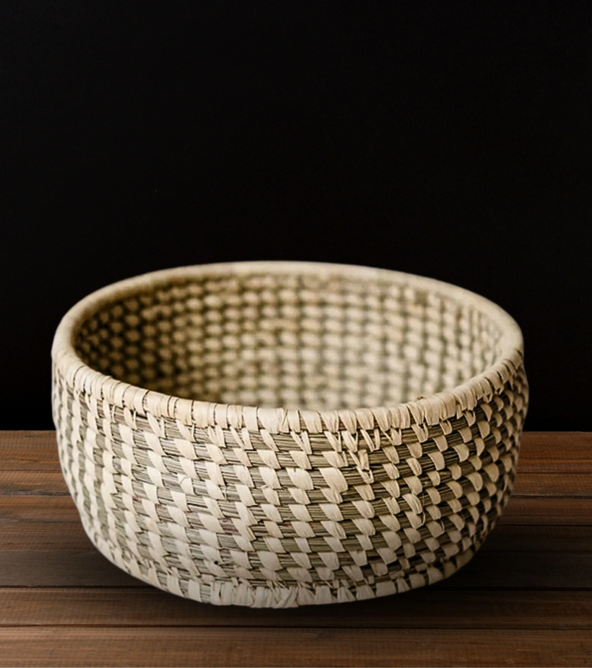 Hand-Woven Sabai Grass Heritage Bowl