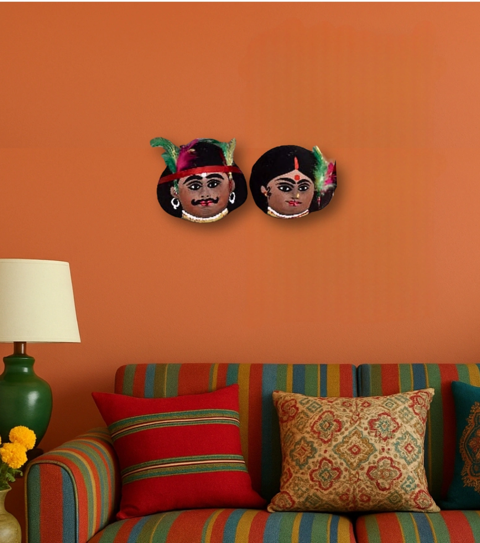 Raahr Gaachha – Tribal Love Clay Pair