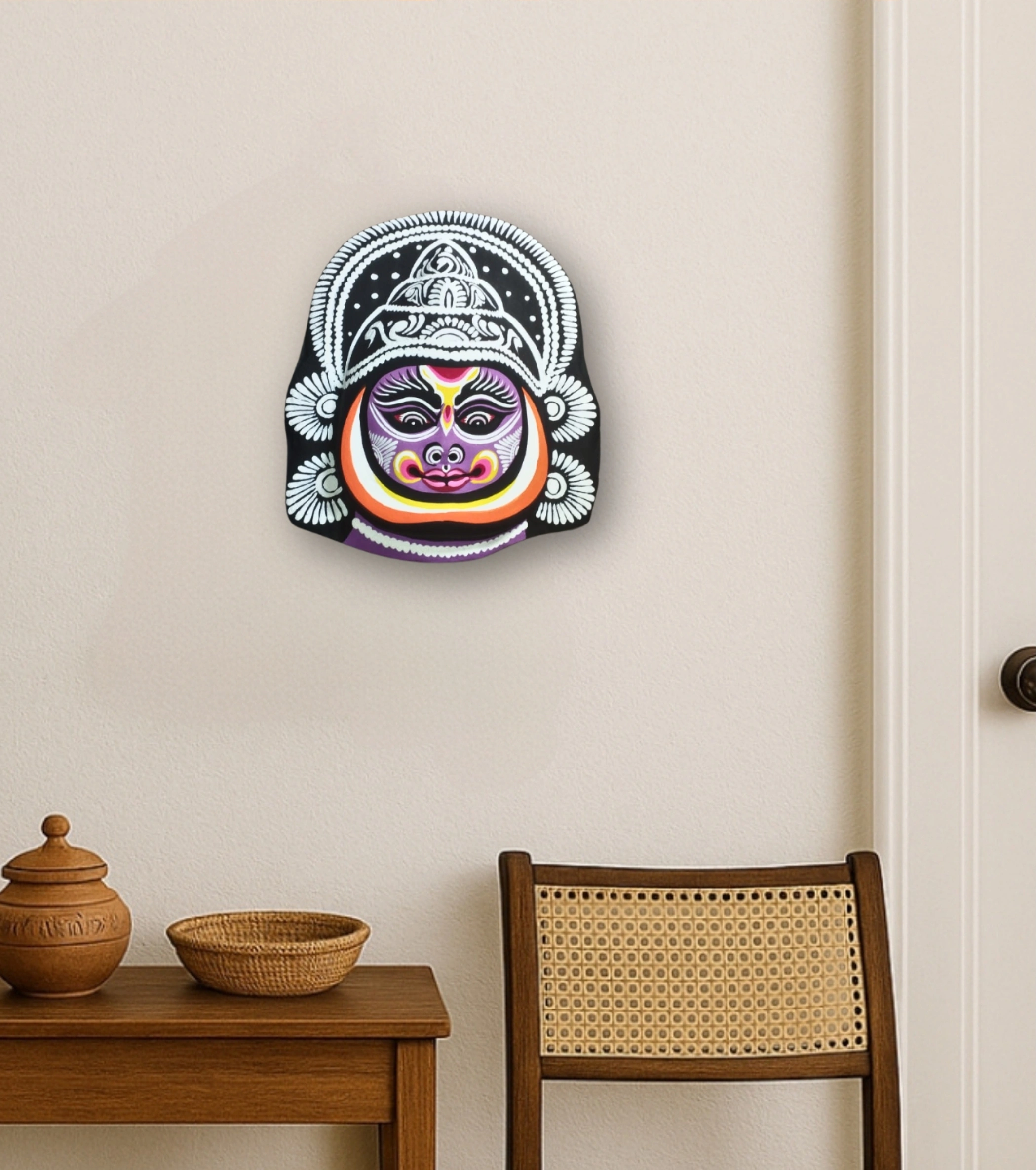 ShyamRang – The Kathakali Spirit of Purulia (Chhau Mask)