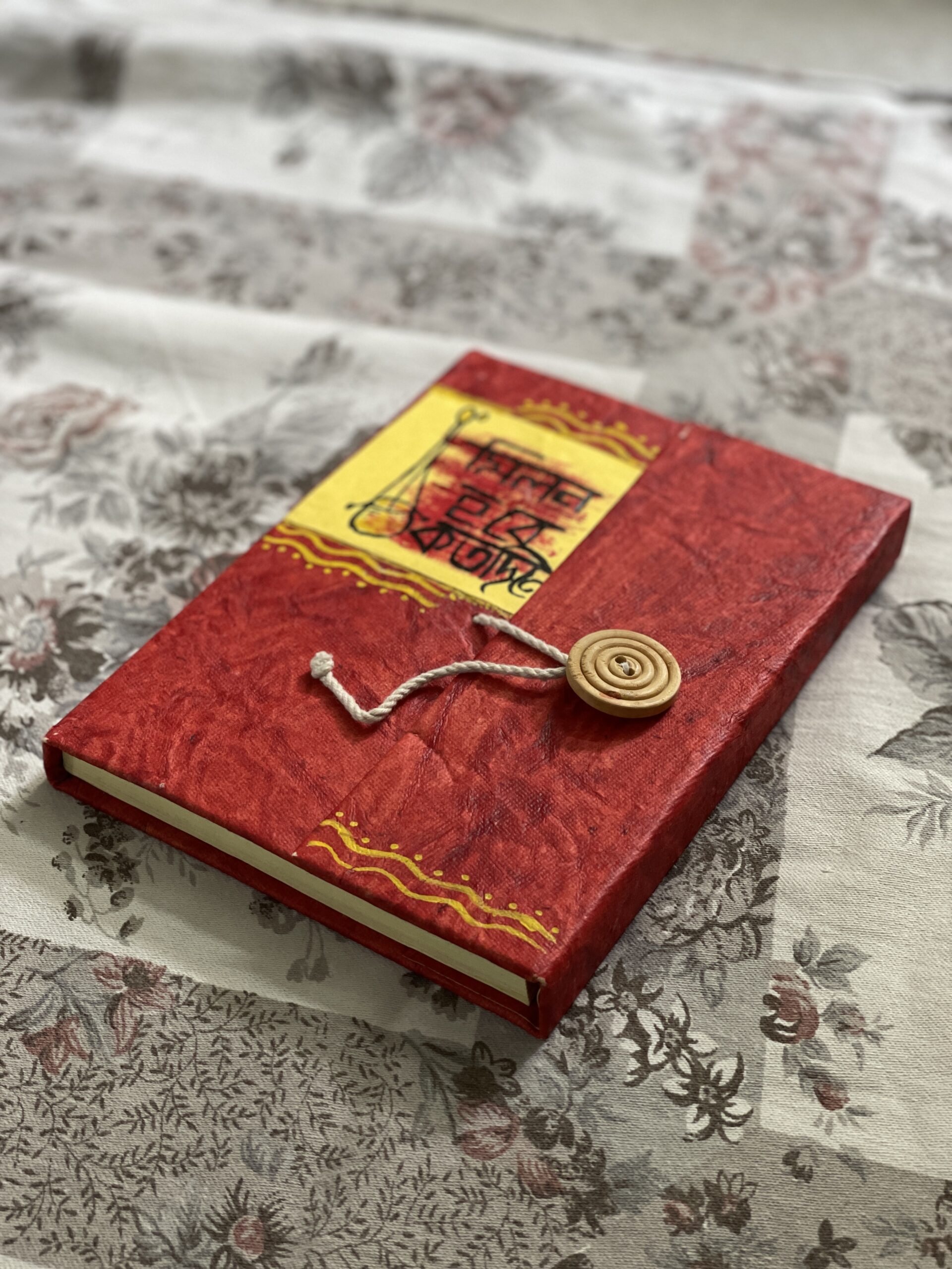 Premium Handcrafted Stationery – Baul Jatra Eco Folder Diary by IndiTemptation (Handmade Paper)