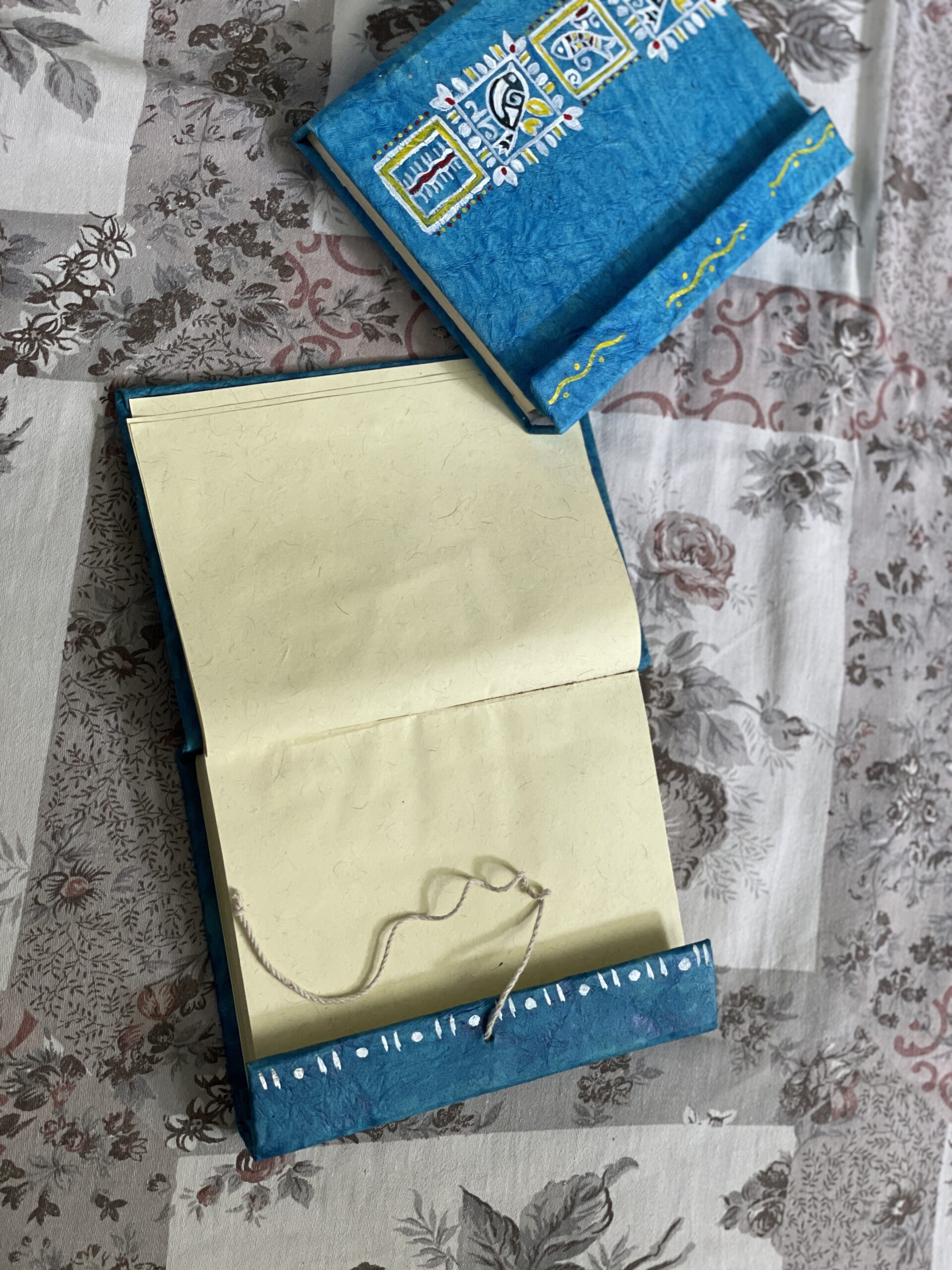 Premium Handcrafted Sustainable Stationery – Neel Tara Journal Diary: "Ocean of Thoughts" by IndiTemptation