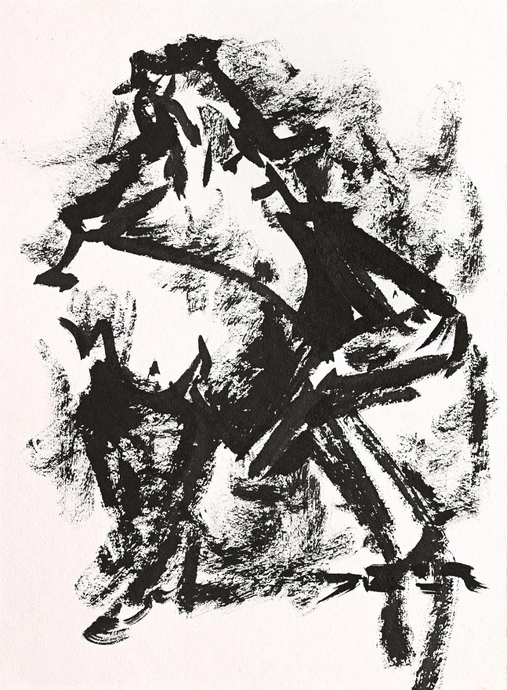 Premium Abstract Fine Art – "Untitled 2022" (The Clone Within Series) by Debajyoti Roy