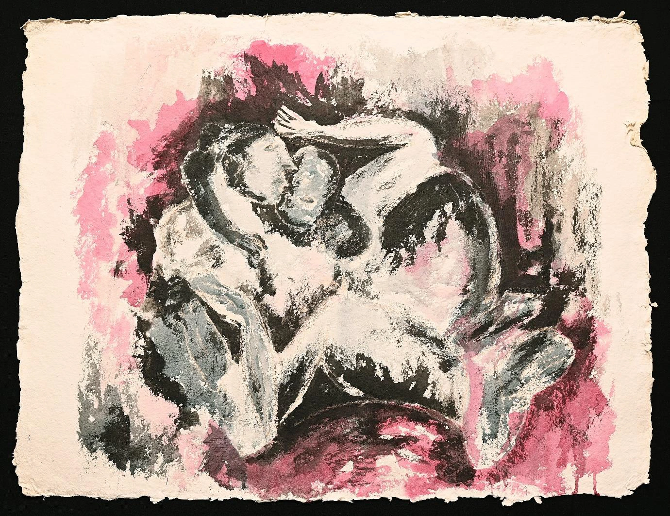 Premium Abstract Fine Art – "Love" (The Clone Within Series) by Debajyoti Roy