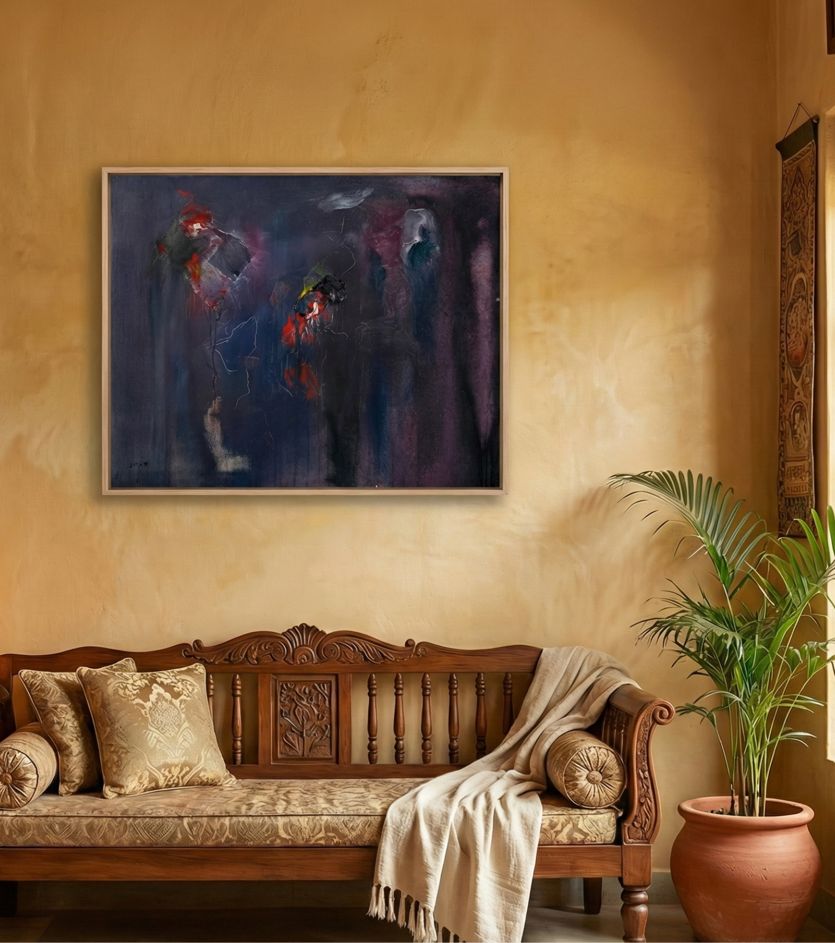 Premium Atmospheric Fine Art – "The Saint in Wilderness" (The Clone Within Series) by Debajyoti Roy