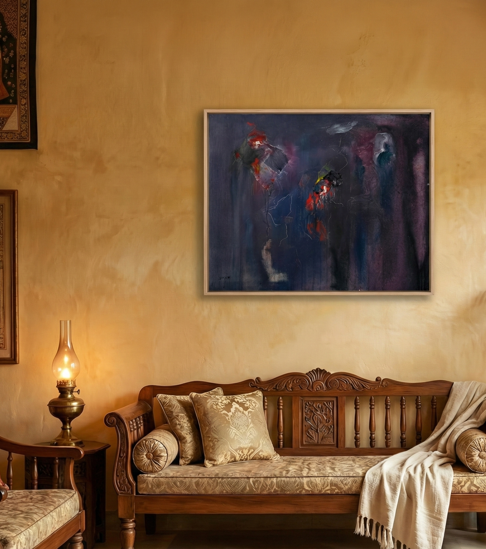 Premium Atmospheric Fine Art – "The Saint in Wilderness" (The Clone Within Series) by Debajyoti Roy