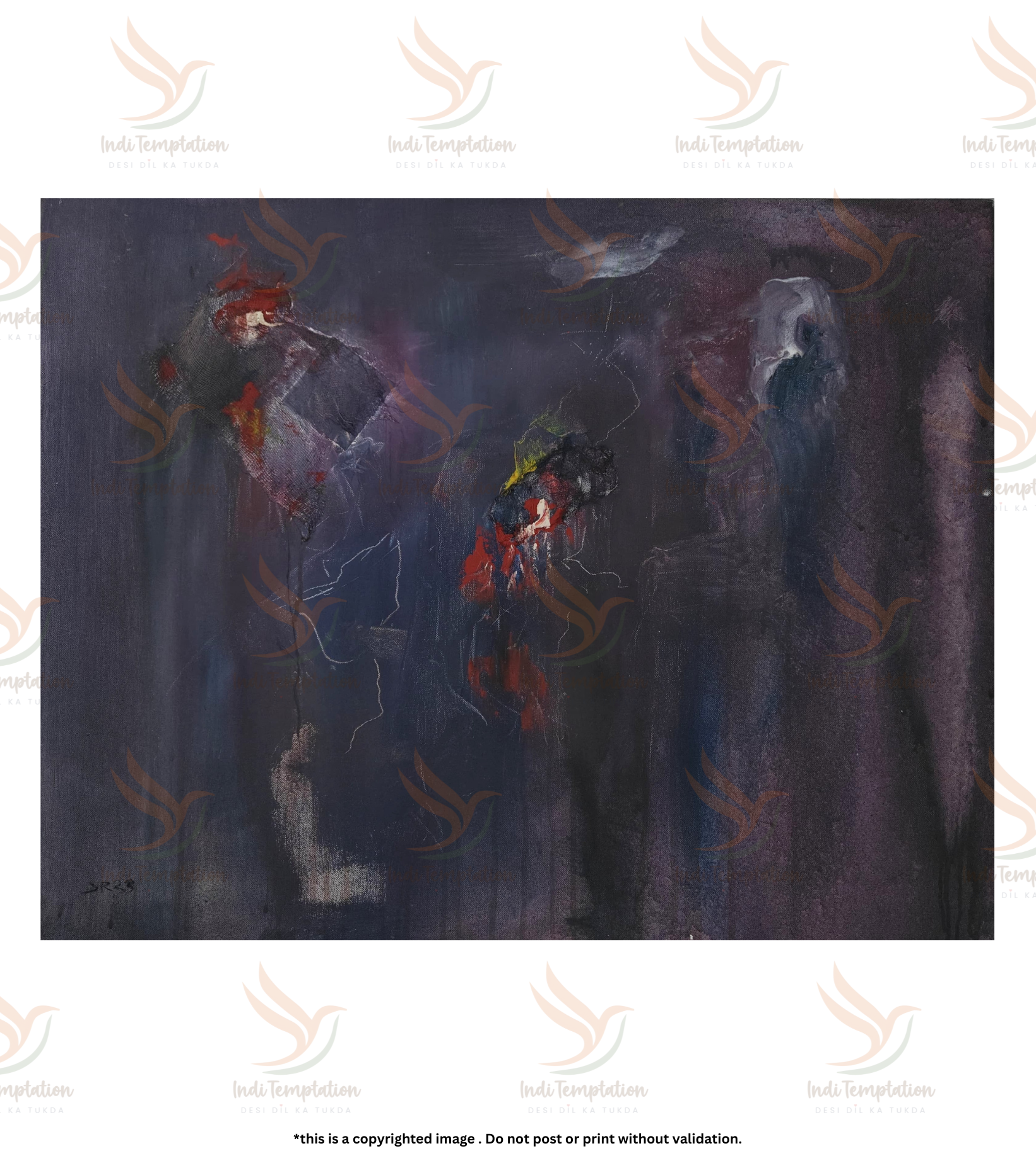Premium Atmospheric Fine Art – "The Saint in Wilderness" (The Clone Within Series) by Debajyoti Roy