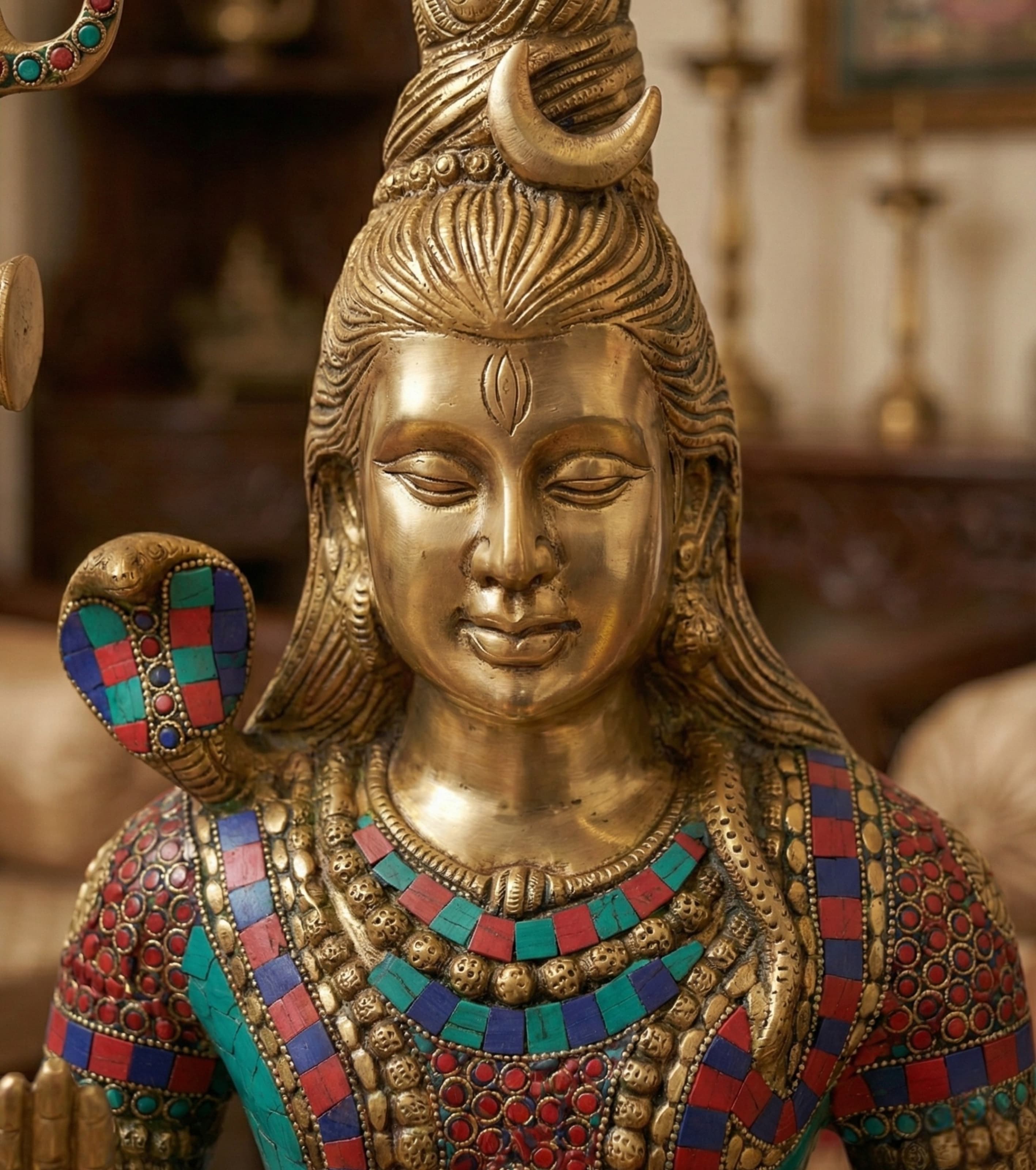 Meditating Mahadev Murti(21")