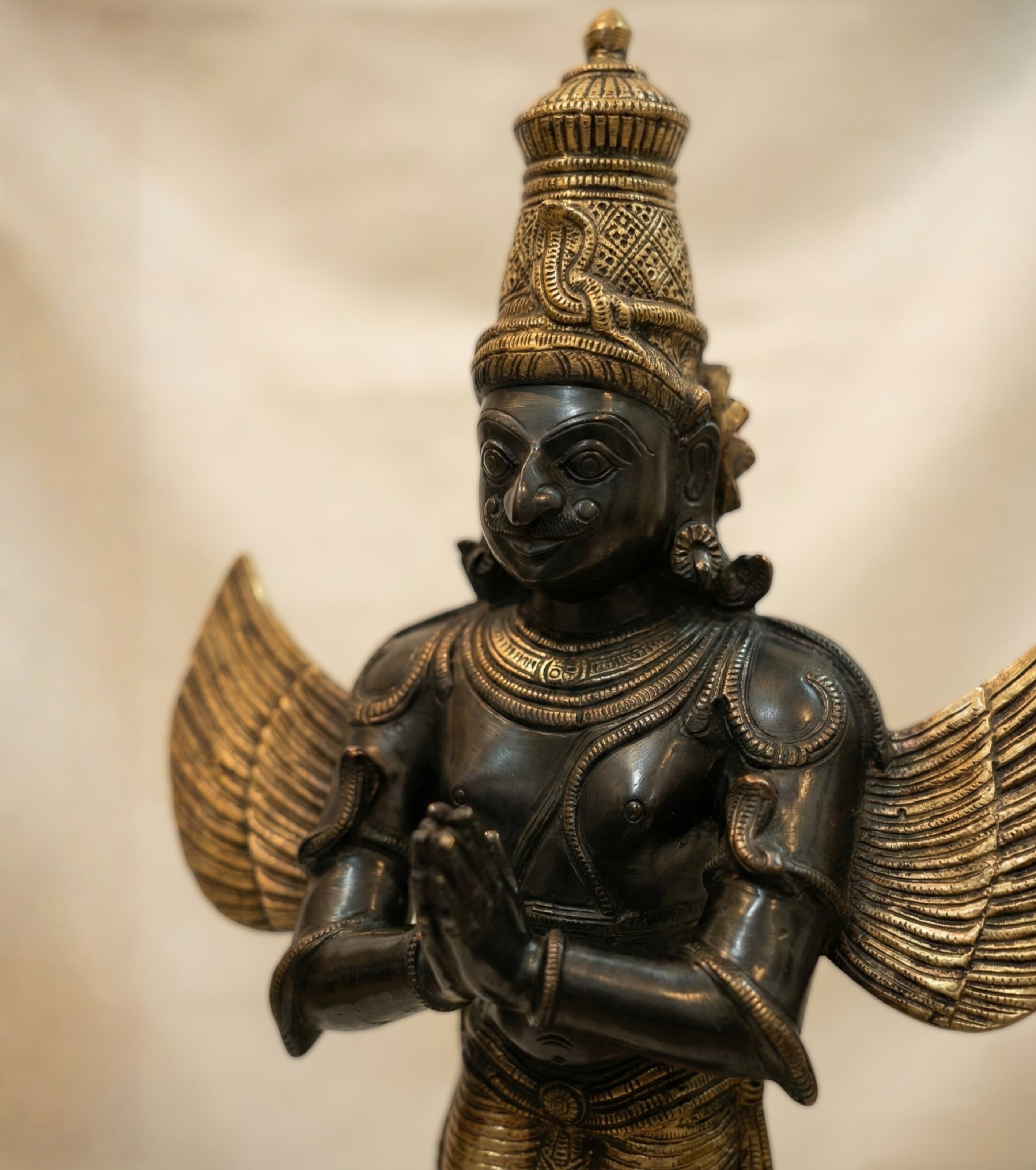 Brass Garuda Statue (22")