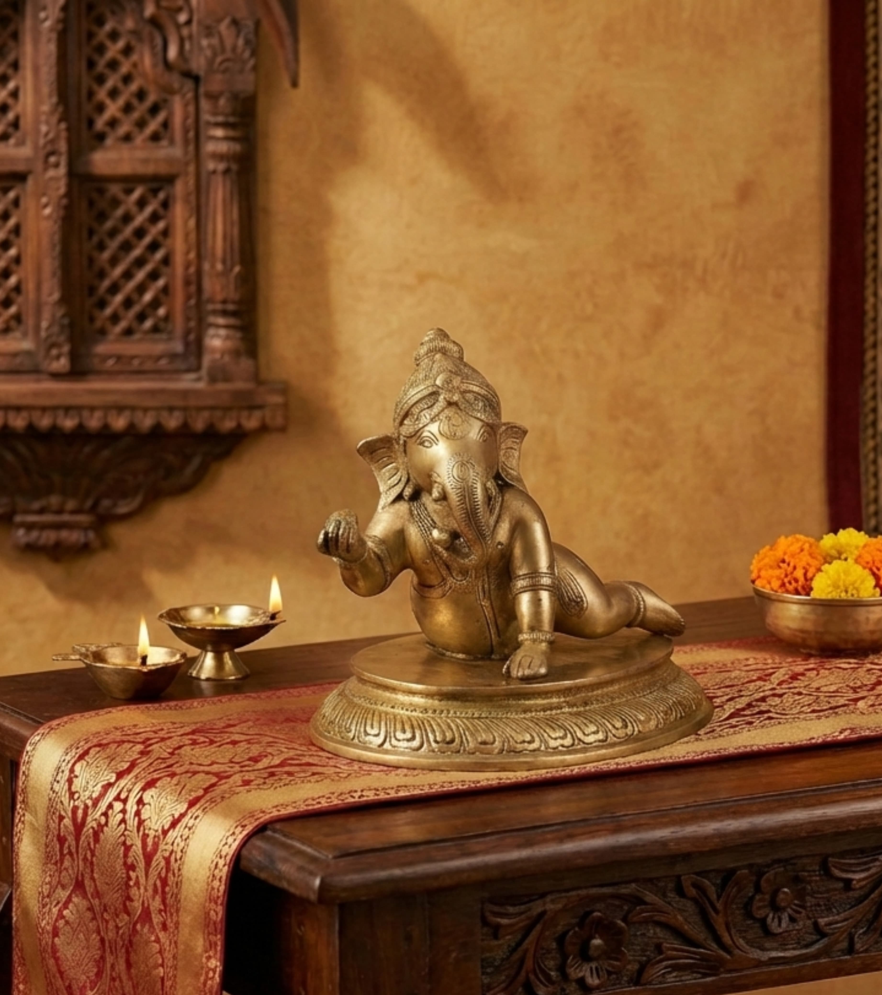 Bal Ganesha Murti (6")