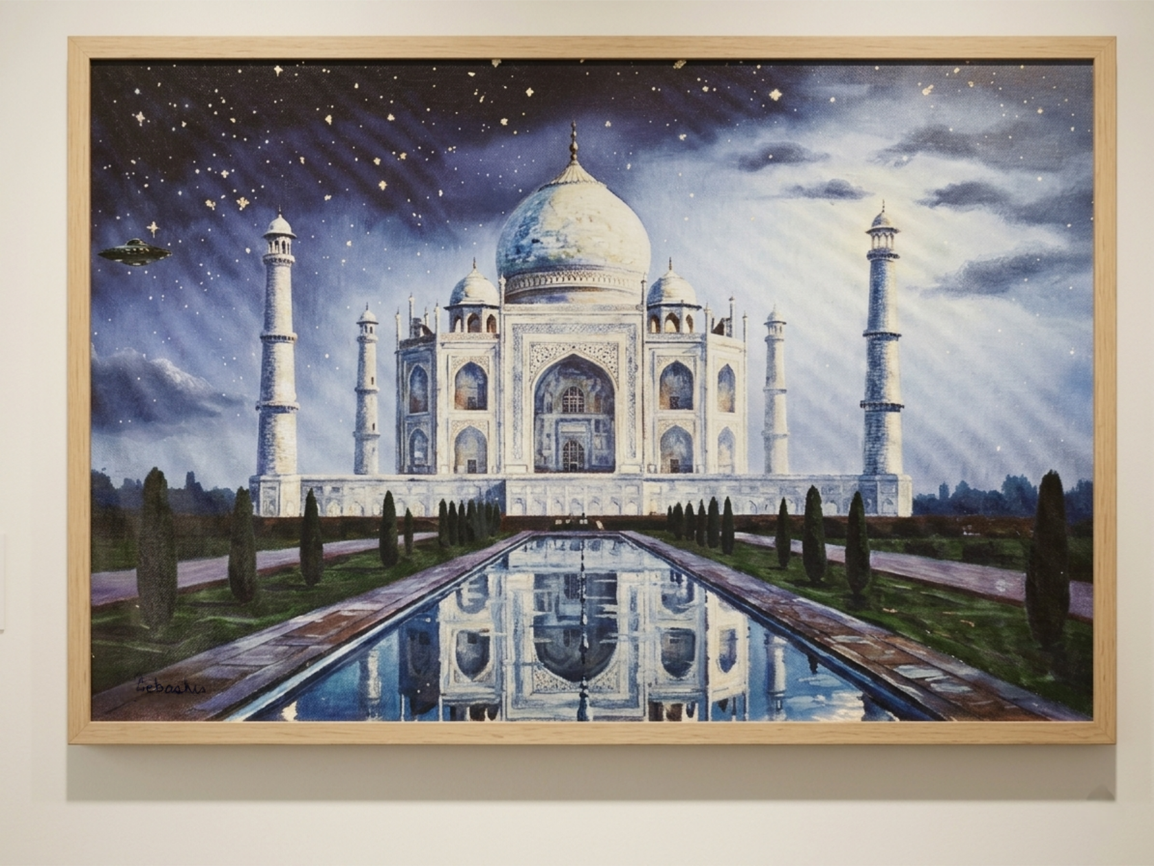 Moonlit Reverie of Eternal Marble