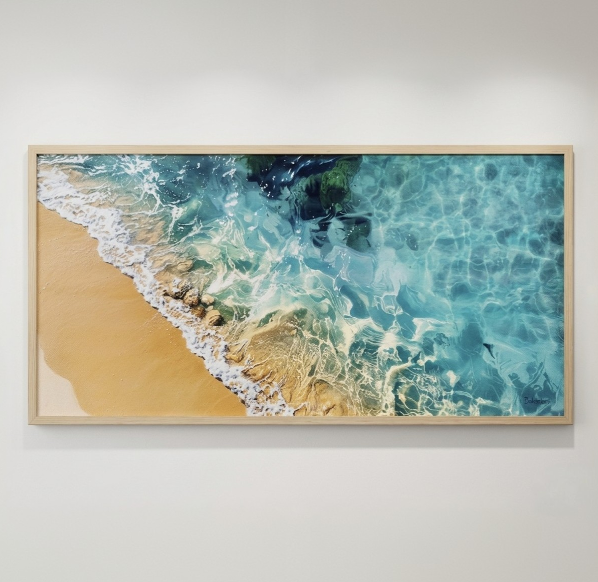 Where Tides Whisper in Light by Debashis Sen 