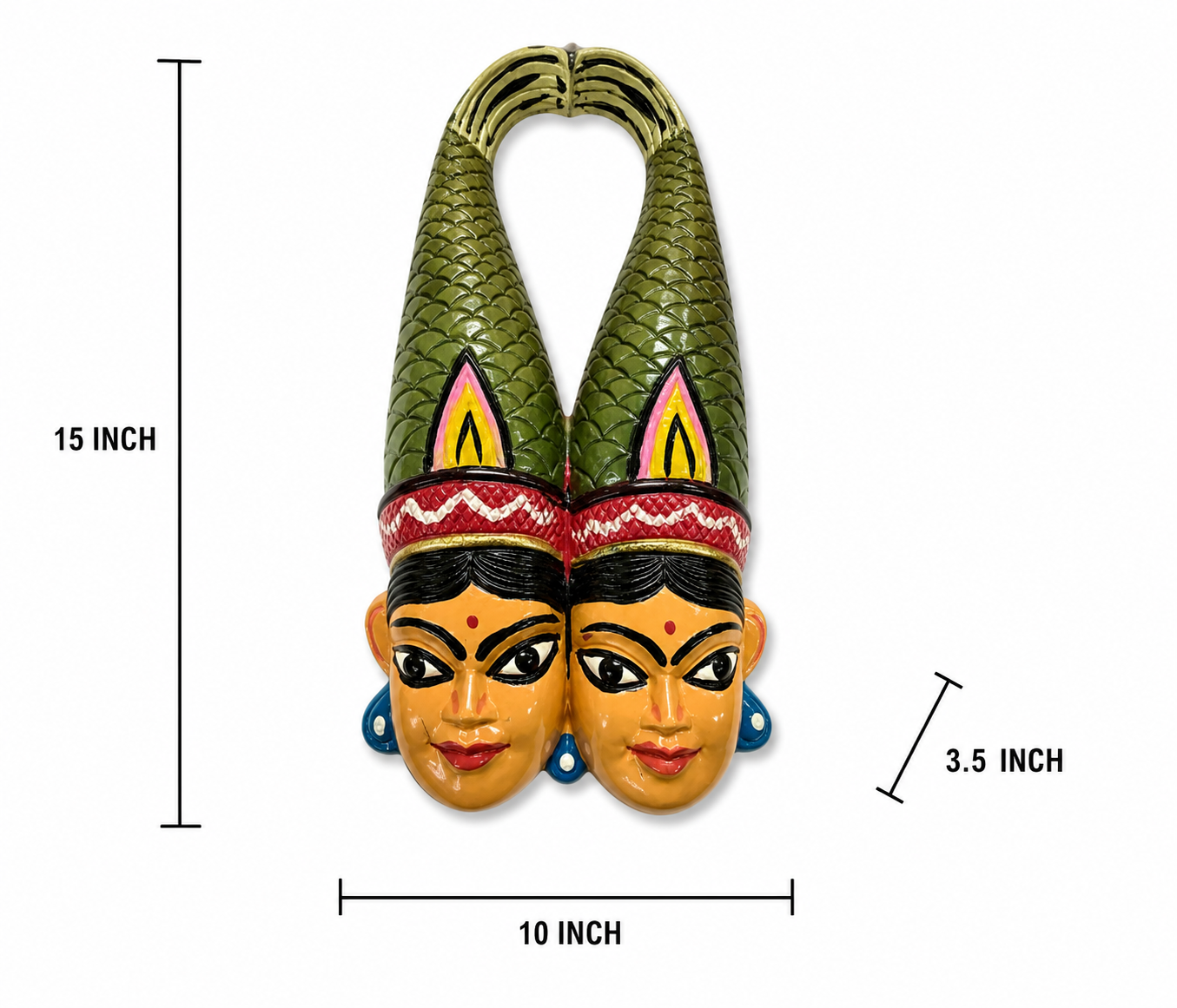 Gambhira Twin Gomira Mask