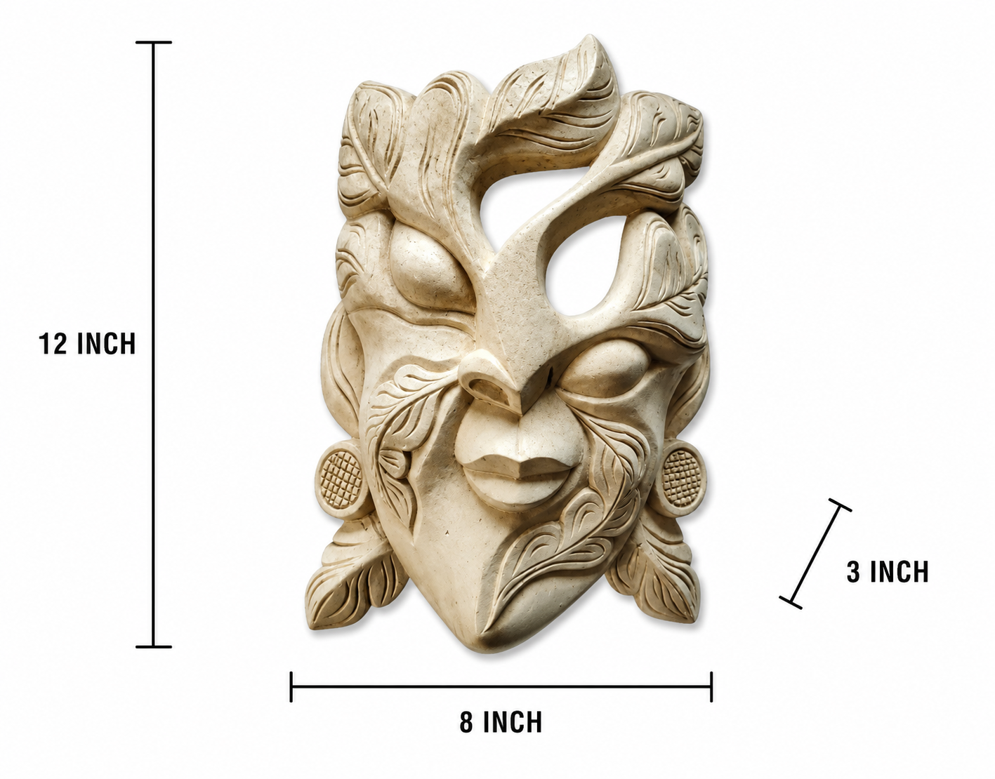 Tribal Face Gomira Mask