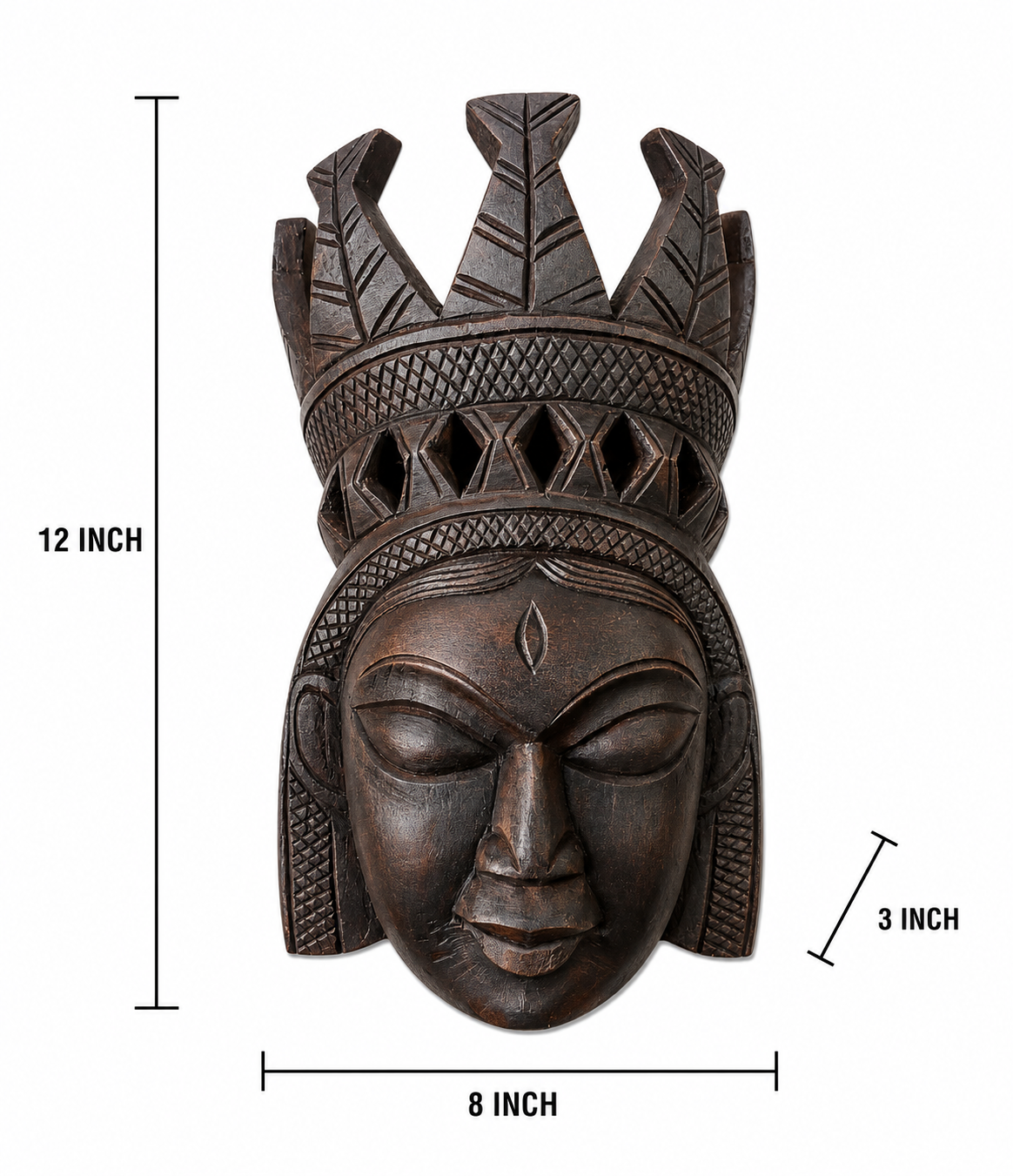 Tribal Woman Gomira Mask