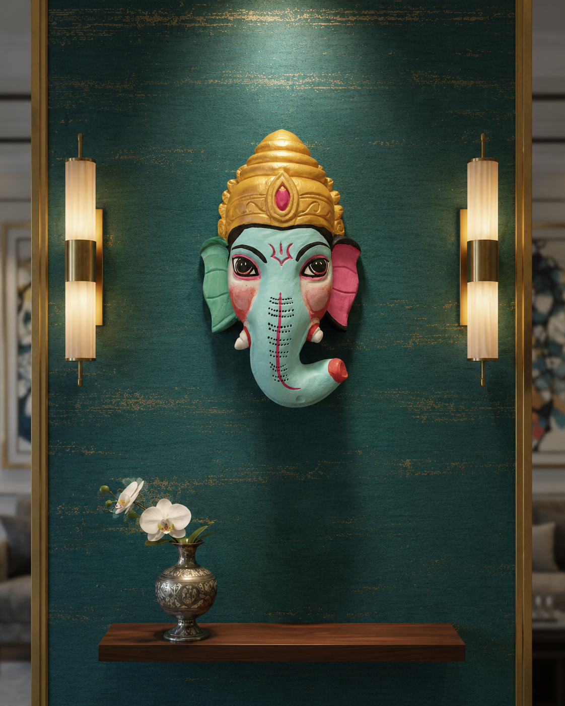 Lord Ganesha Gomira Mask