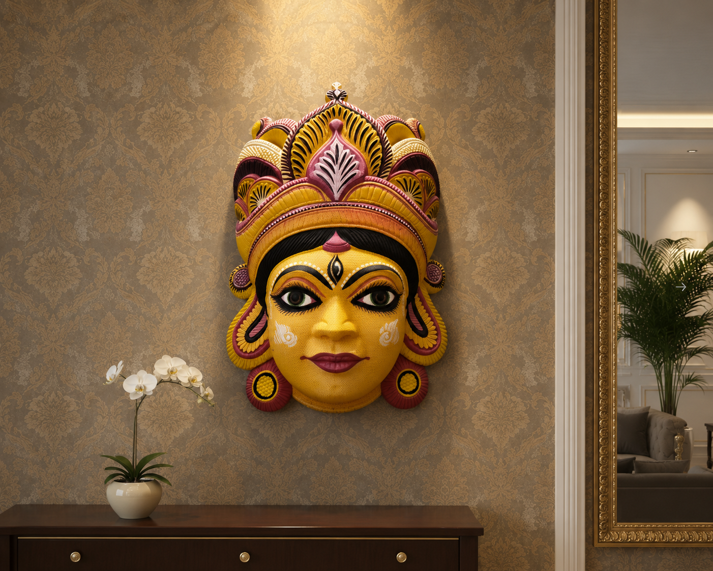 Warrior Durga Gomira Mask