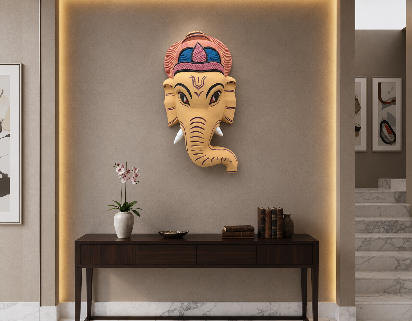 Lord Ganesha Gomira Mask