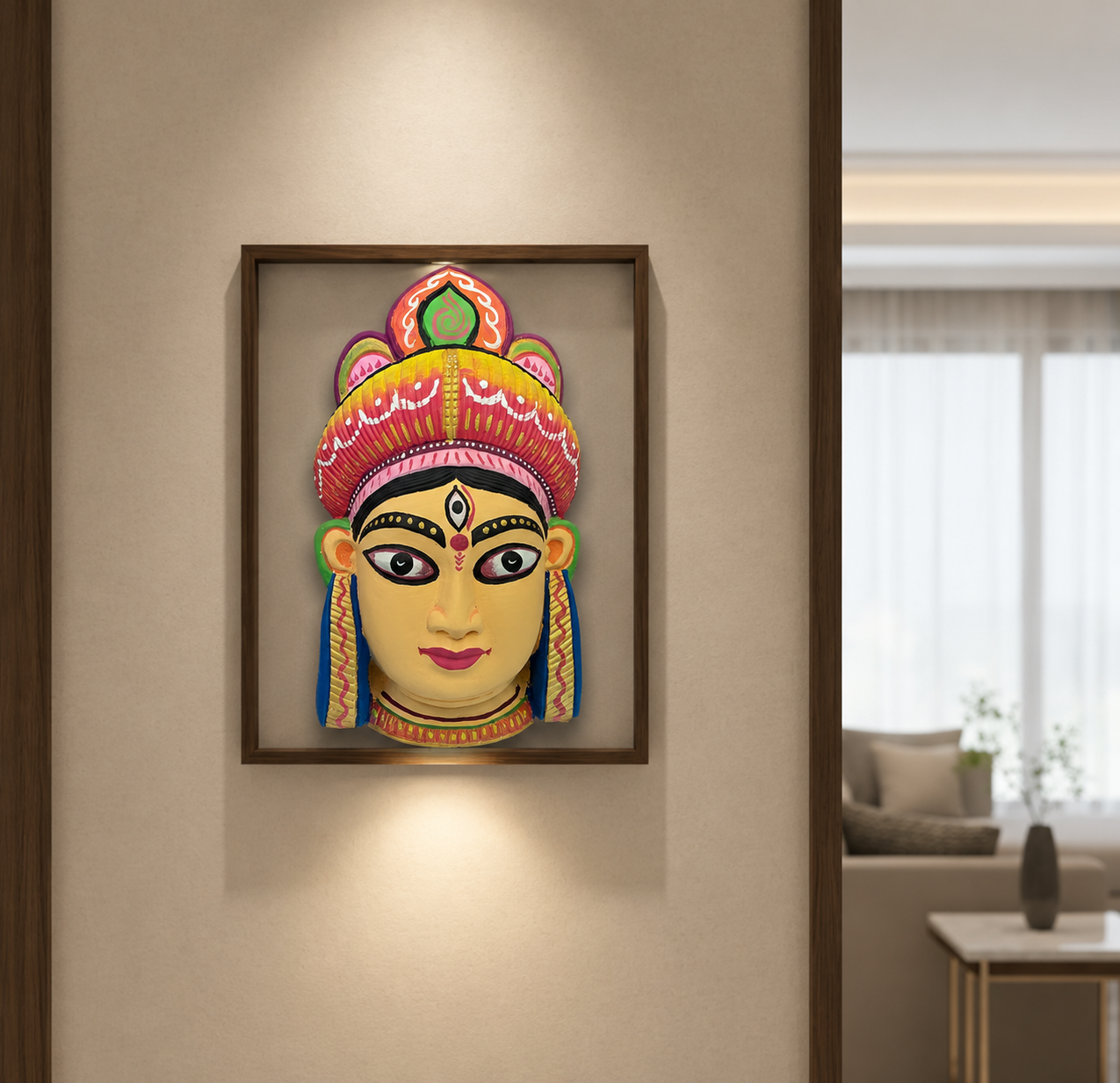 Lord Durga Gomira Mask