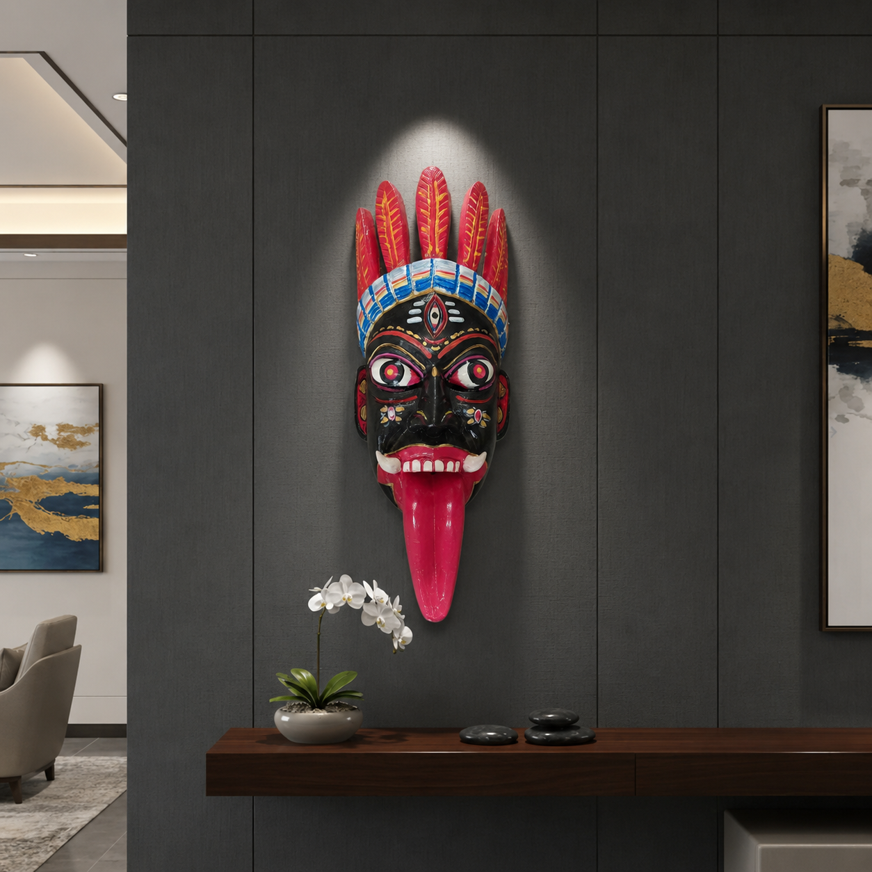 Bhadra Kali Gomira Mask