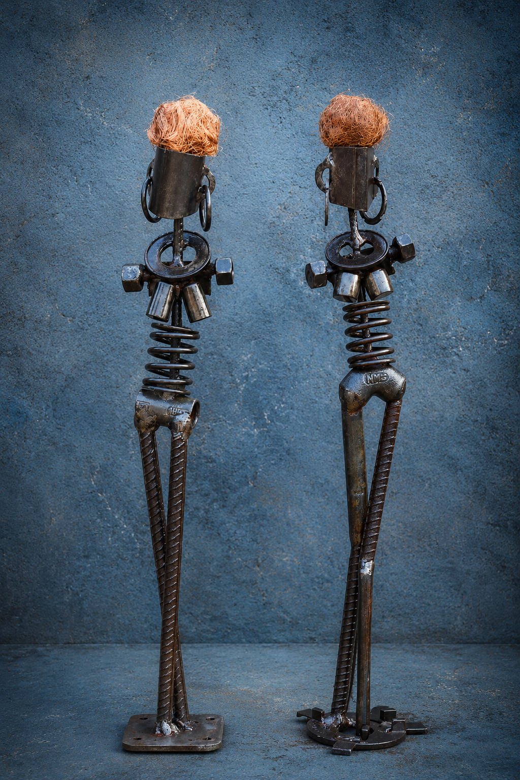 Friends Model Figurine Sculpture Pair