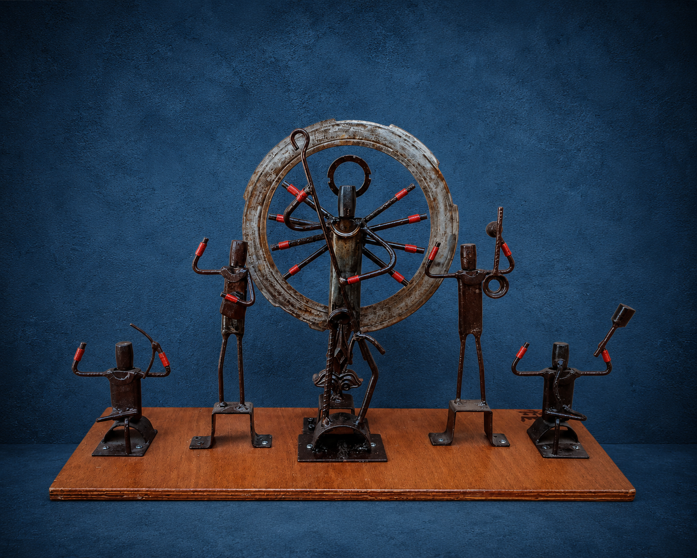 Goddess Durga Scrap Sculpture