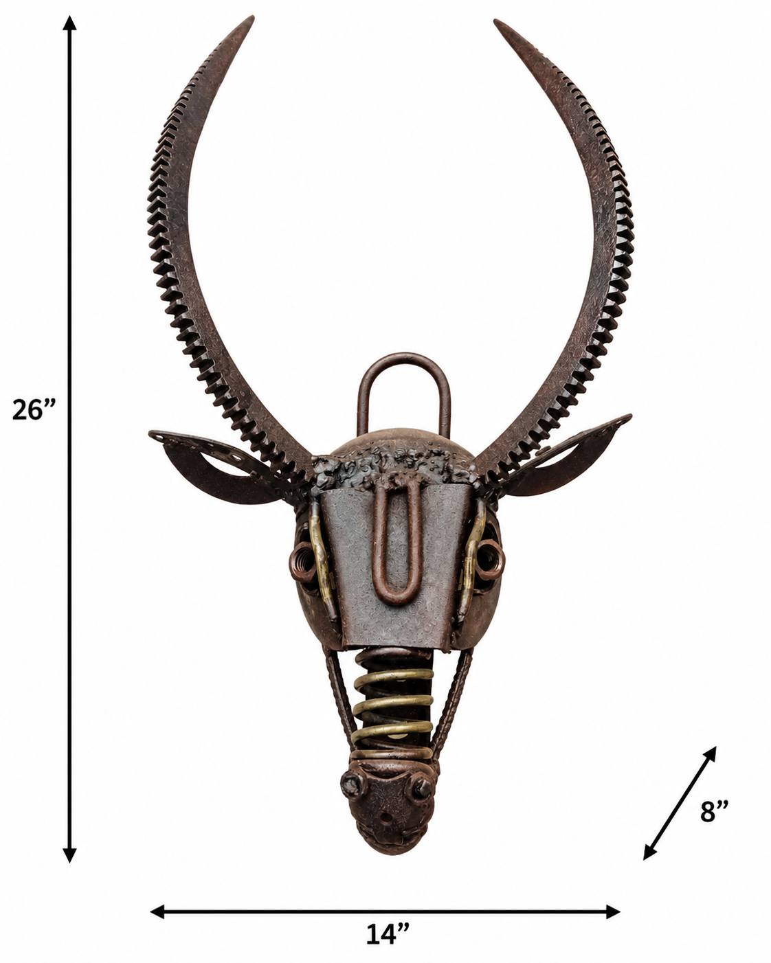 Antelope Head Wall Sculpture