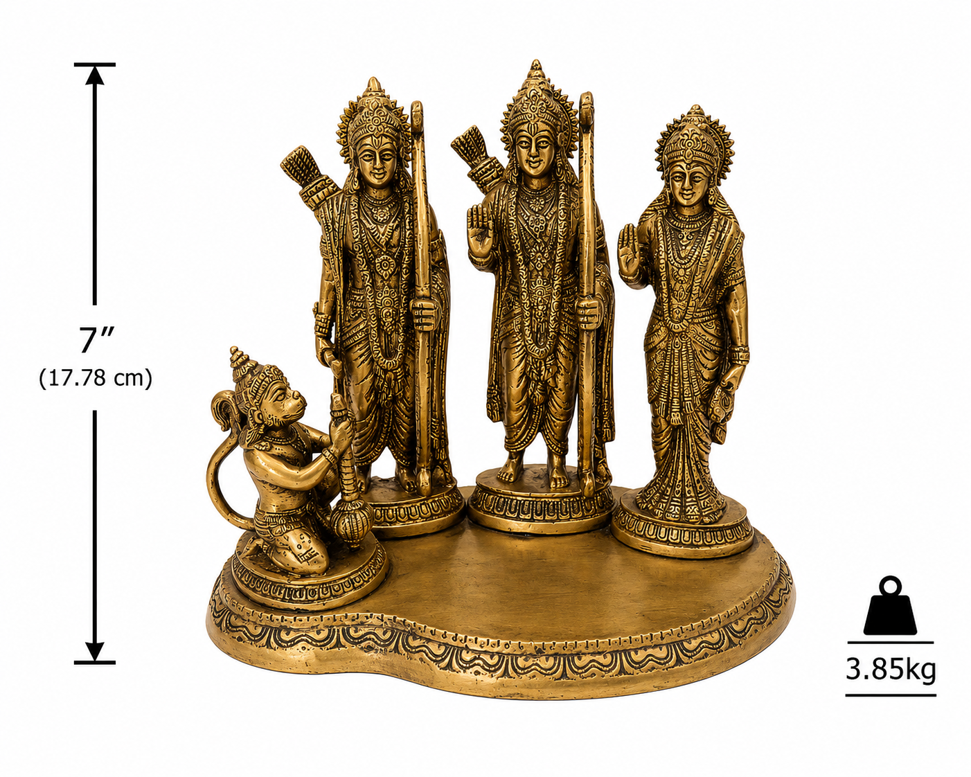 Ram Darbar Statue(7")