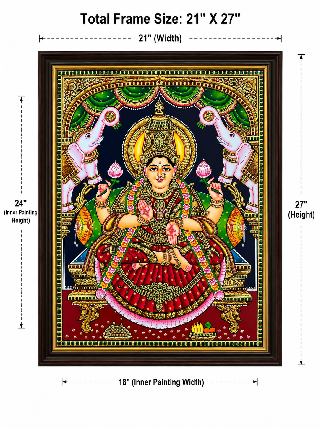 Lakshmi Tanjore Painting