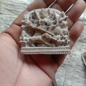 Soapstone Carving - Divine Durga Family
