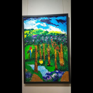 Jungleside – Acrylic on canvas