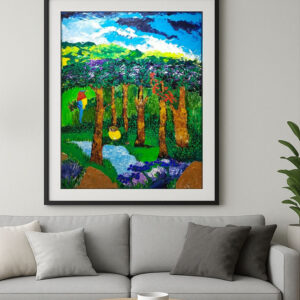Jungleside – Acrylic on canvas