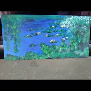 "Lilies on Water" – by Samhita Bhowmik