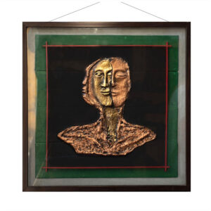 Abstract Dual Face Wall Art – Handmade wall hanging inspired by -Pablo Picasso