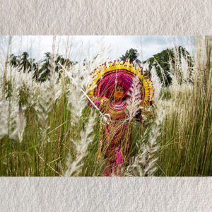 "Warrior of Whimsy – Chhau Mask Dance in the Wild"