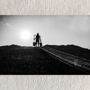 "Work Hard – Silhouette of Resolve, Taki"