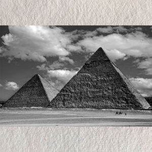 "Timeless Geometry – Pyramids of Cairo"