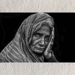 "The Silent Chronicle – Old Woman, Gangasagar"