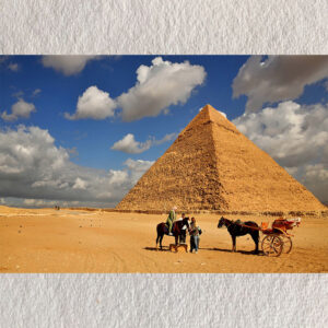"Golden Heritage – Pyramid of Giza, Cairo"