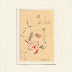 "Man and the Red Bird" by Debajyoti Roy (2023)