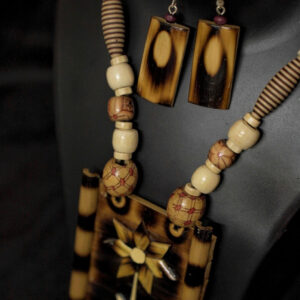 Tribal Torch Bamboo Necklace – Raw Tribal Vibes