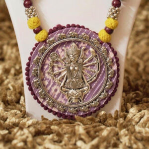 Goddess Lakshmi Handcrafted Necklace Set