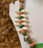 Tribal Cowrie Shell Lakshmi Necklace