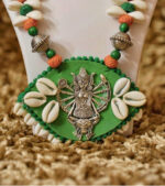Tribal Cowrie Shell Lakshmi Necklace